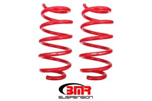 Dodge Challenger Lowering Springs - Front - BMR Suspension - Performance Version - Red - `08-`18